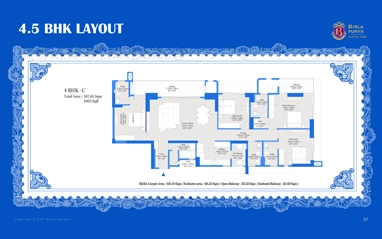 Birla Punya   ground floor plan